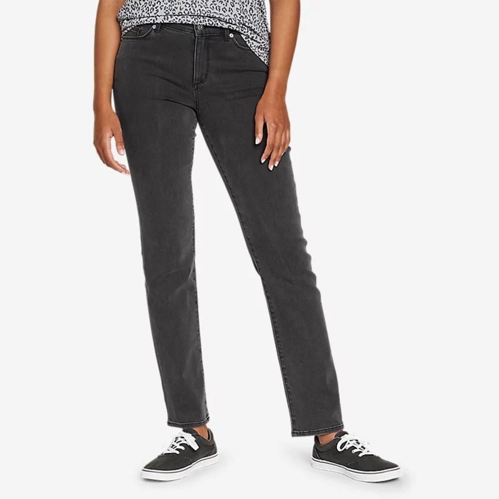 Black Jeans straight leg women